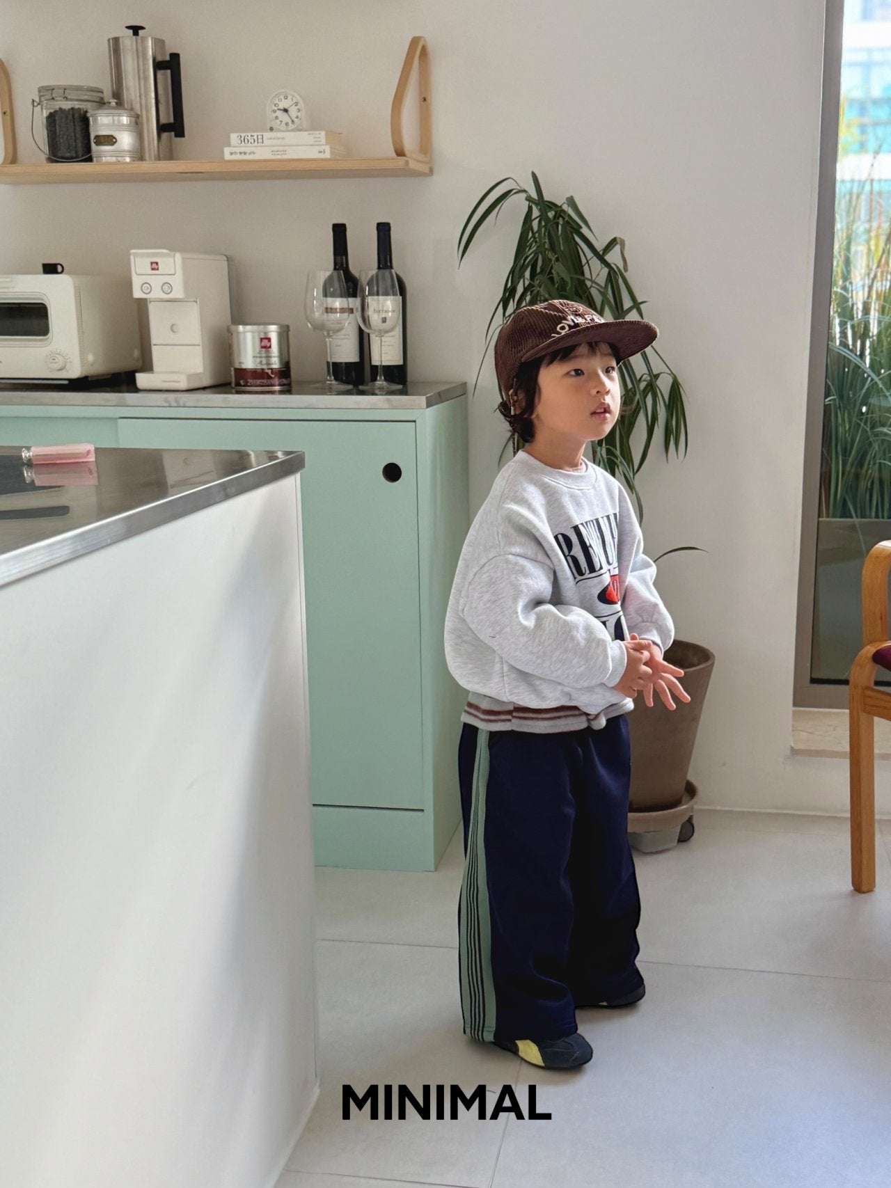 《予約》Line Track Pants / MINIMAL（adultまで）