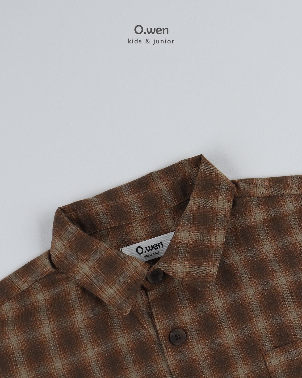 《予約》Autumn Check Shirt / O.wen