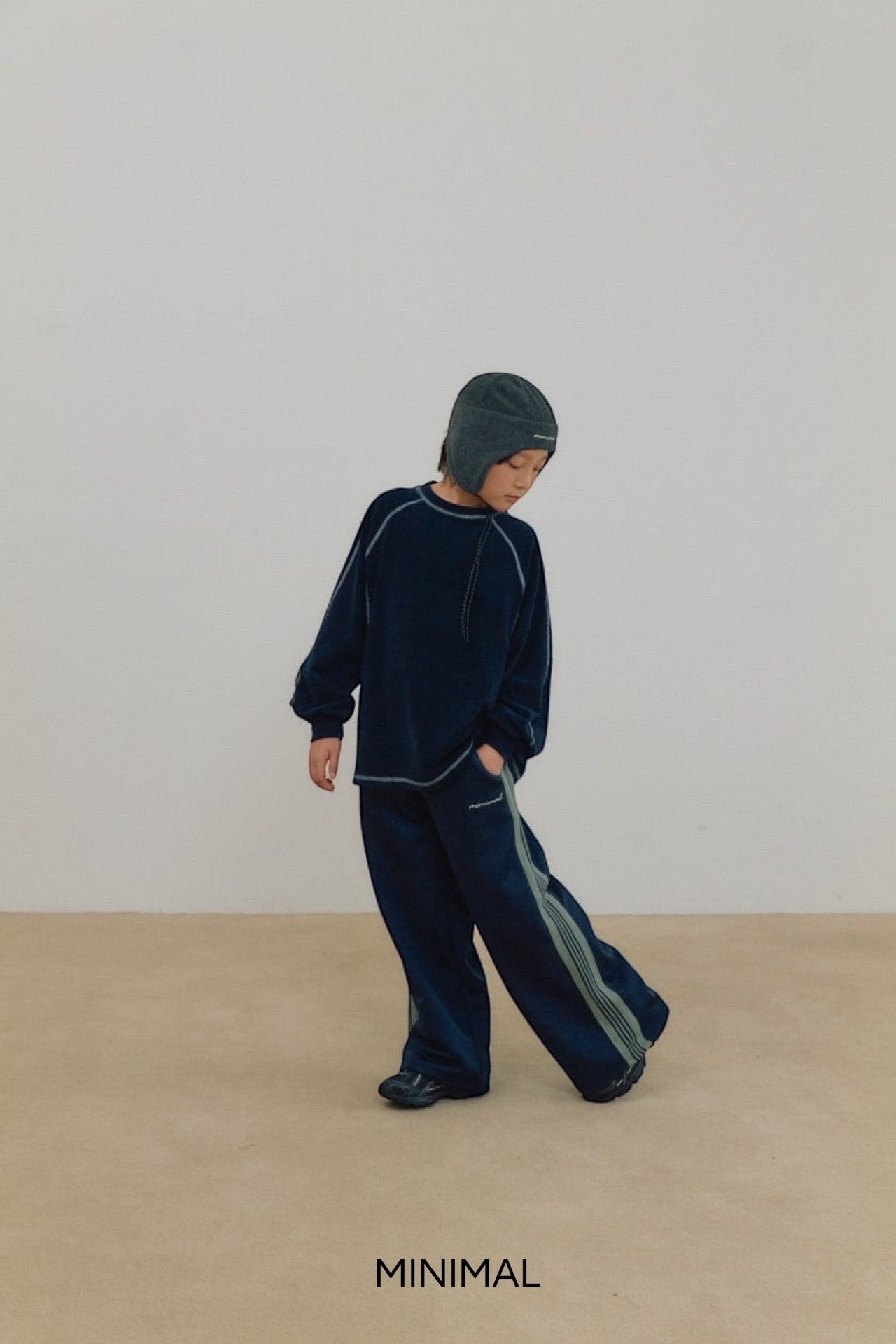 《予約》Line Track Pants / MINIMAL（adultまで）