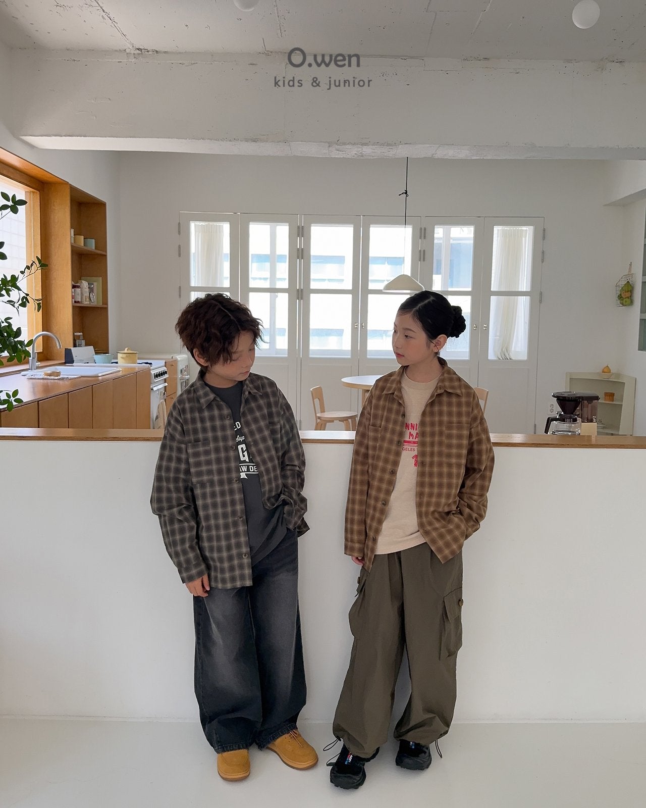 《予約》Autumn Check Shirt / O.wen
