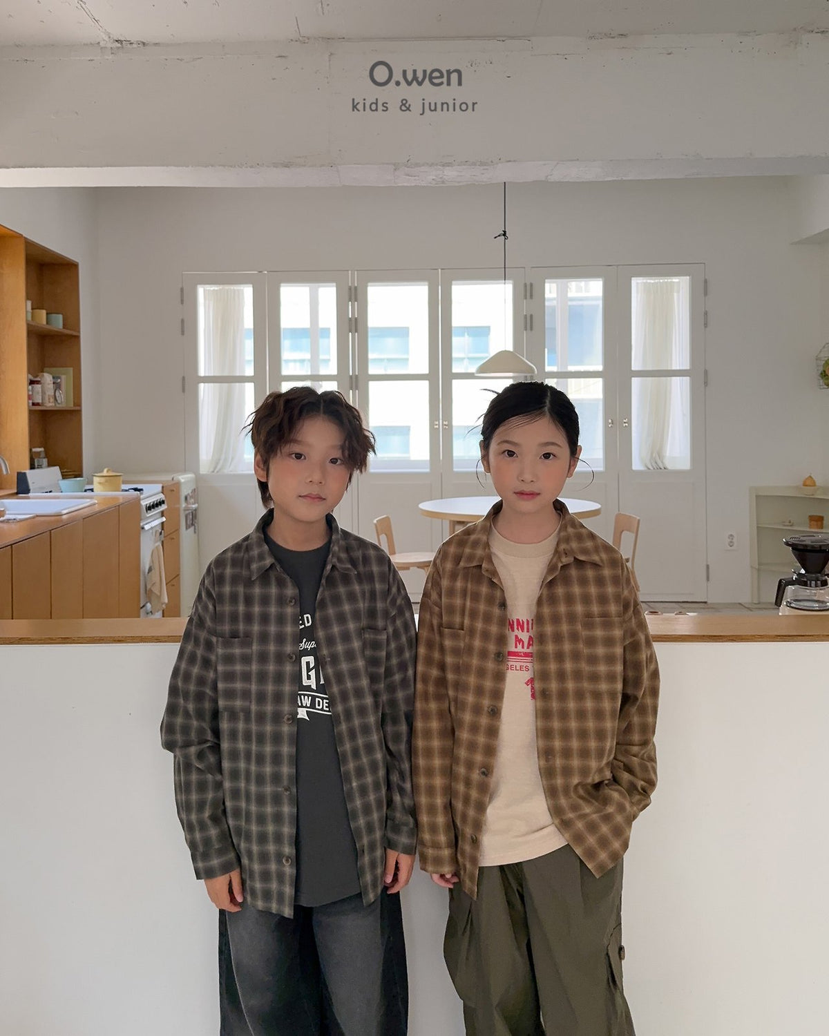 《予約》Autumn Check Shirt / O.wen