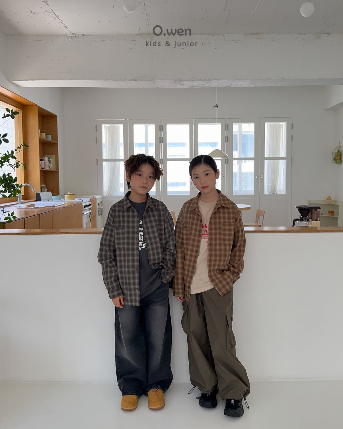 《予約》Autumn Check Shirt / O.wen