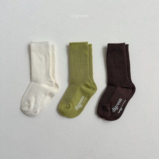《予約》Olive Socks set /digreen