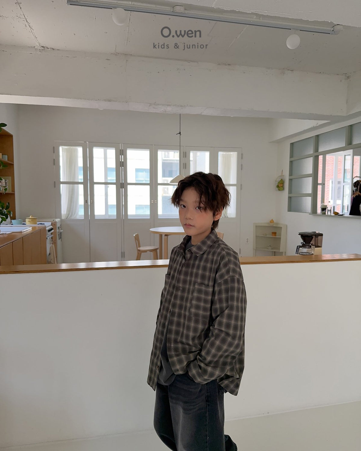 《予約》Autumn Check Shirt / O.wen