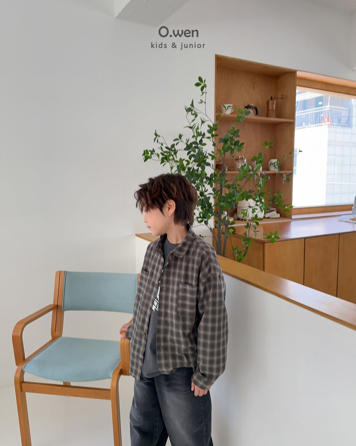 《予約》Autumn Check Shirt / O.wen