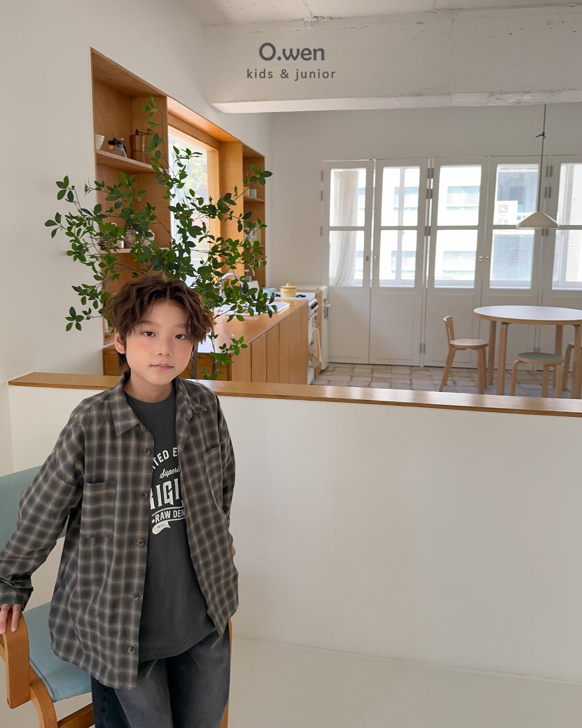 《予約》Autumn Check Shirt / O.wen
