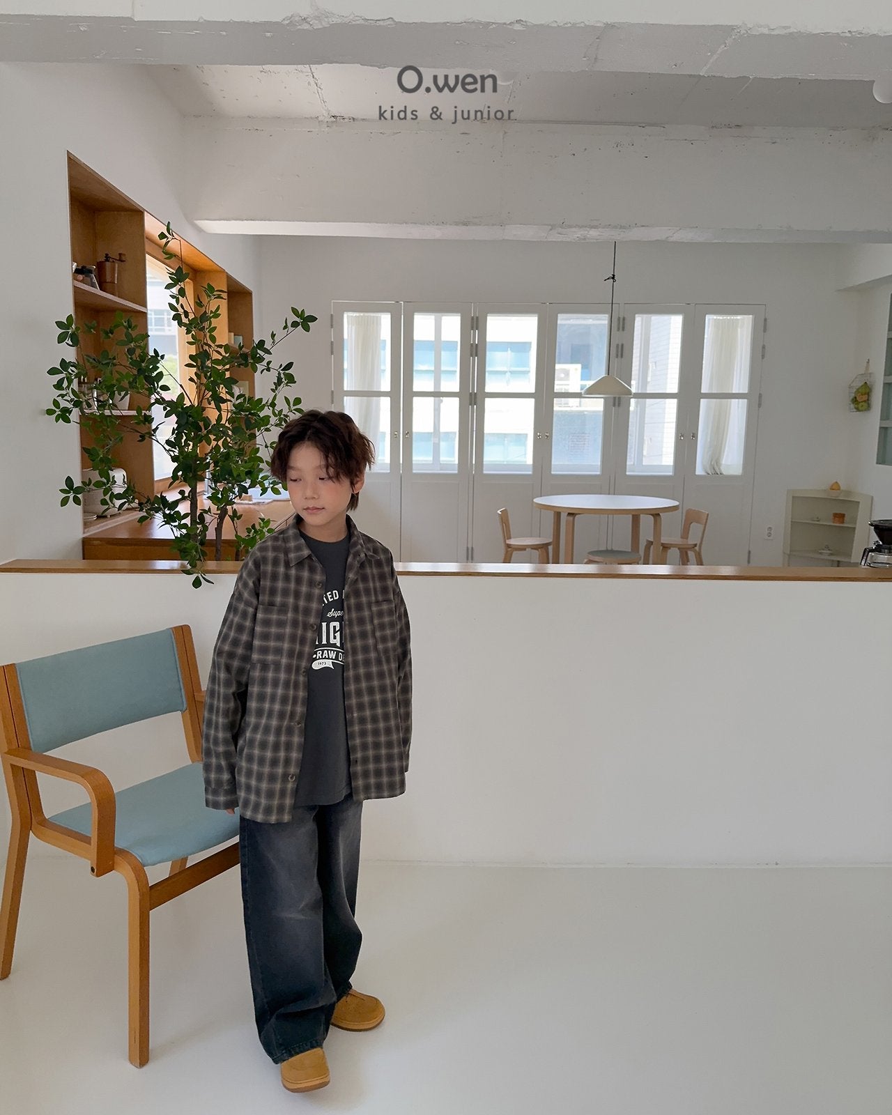 《予約》Autumn Check Shirt / O.wen