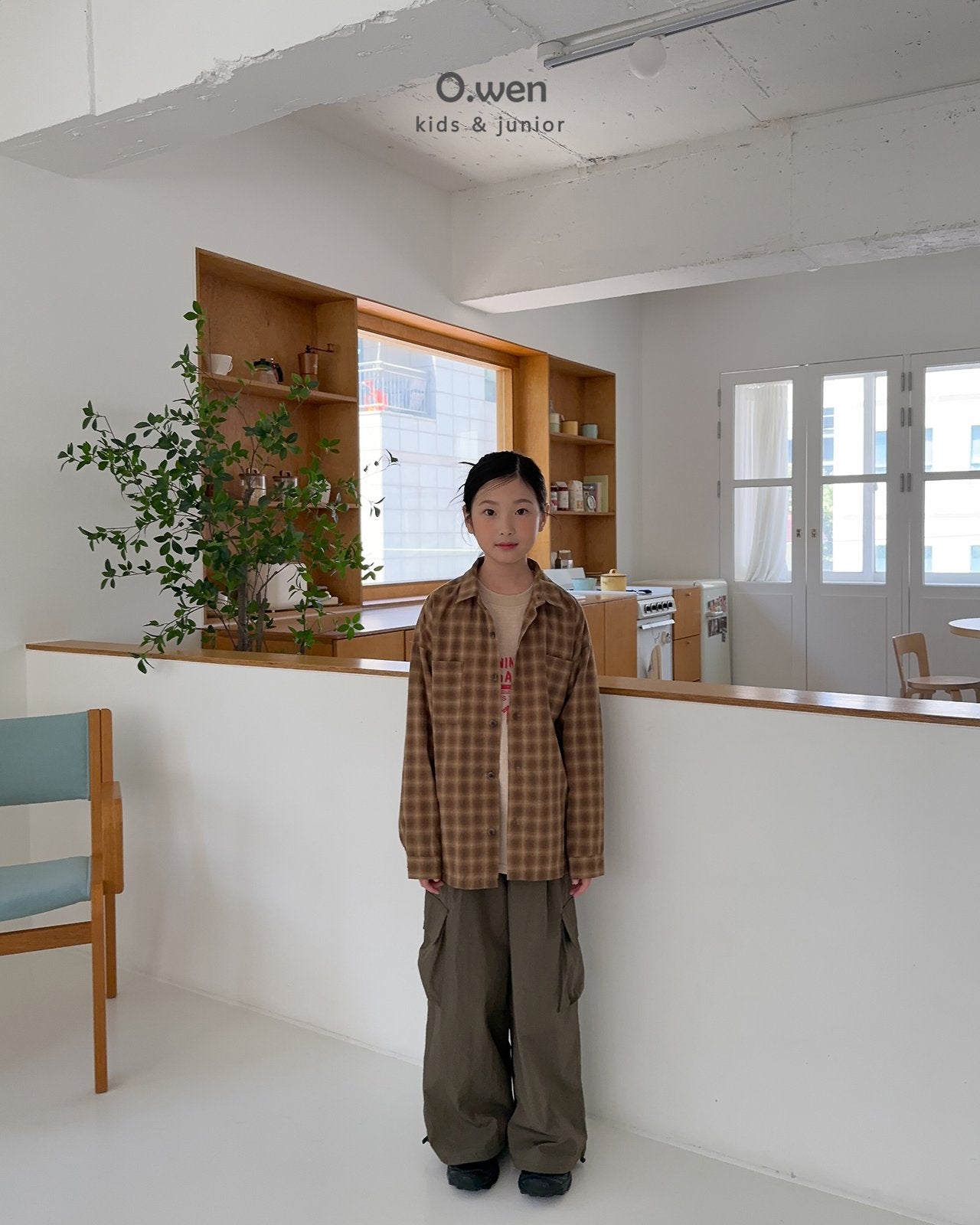 《予約》Autumn Check Shirt / O.wen