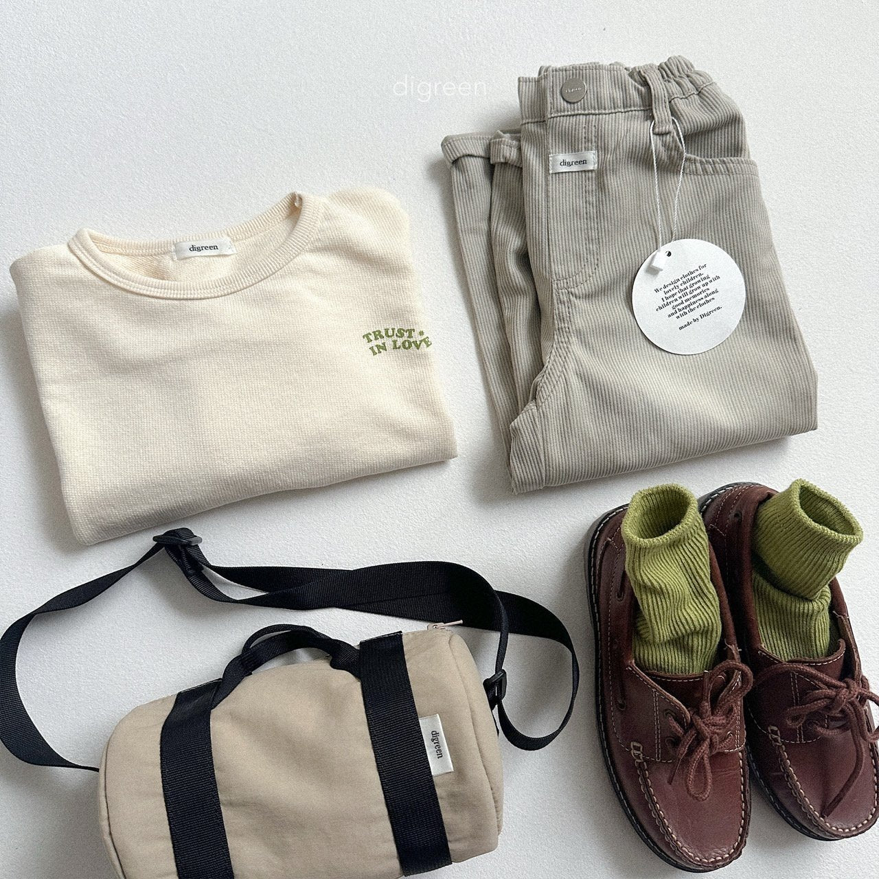 《予約》Olive Socks set /digreen