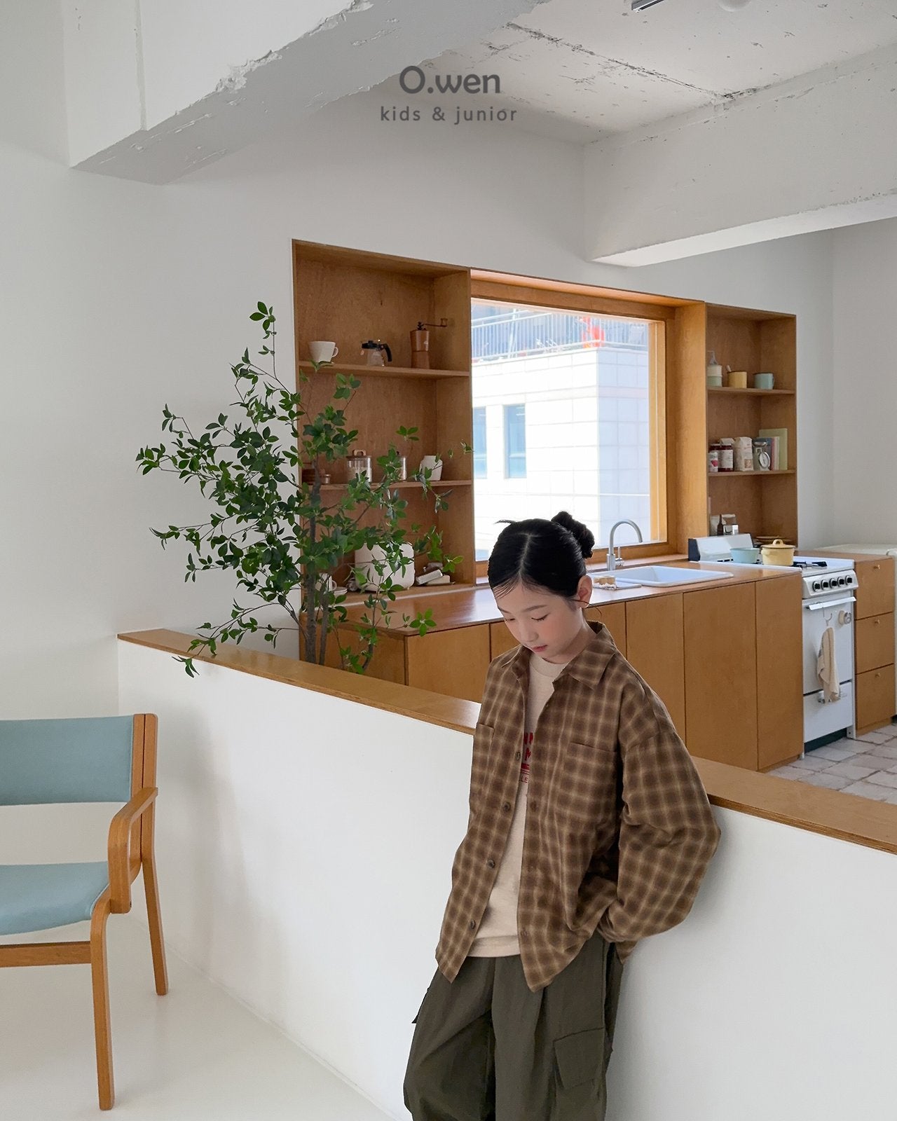 《予約》Autumn Check Shirt / O.wen