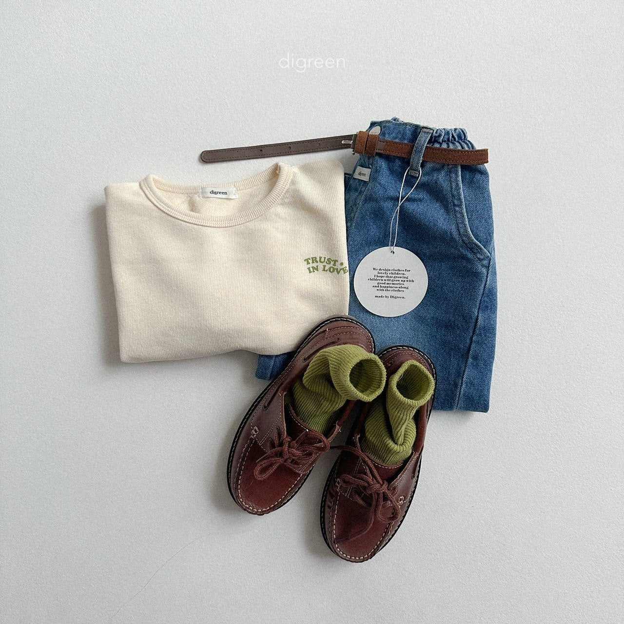 《予約》Olive Socks set /digreen