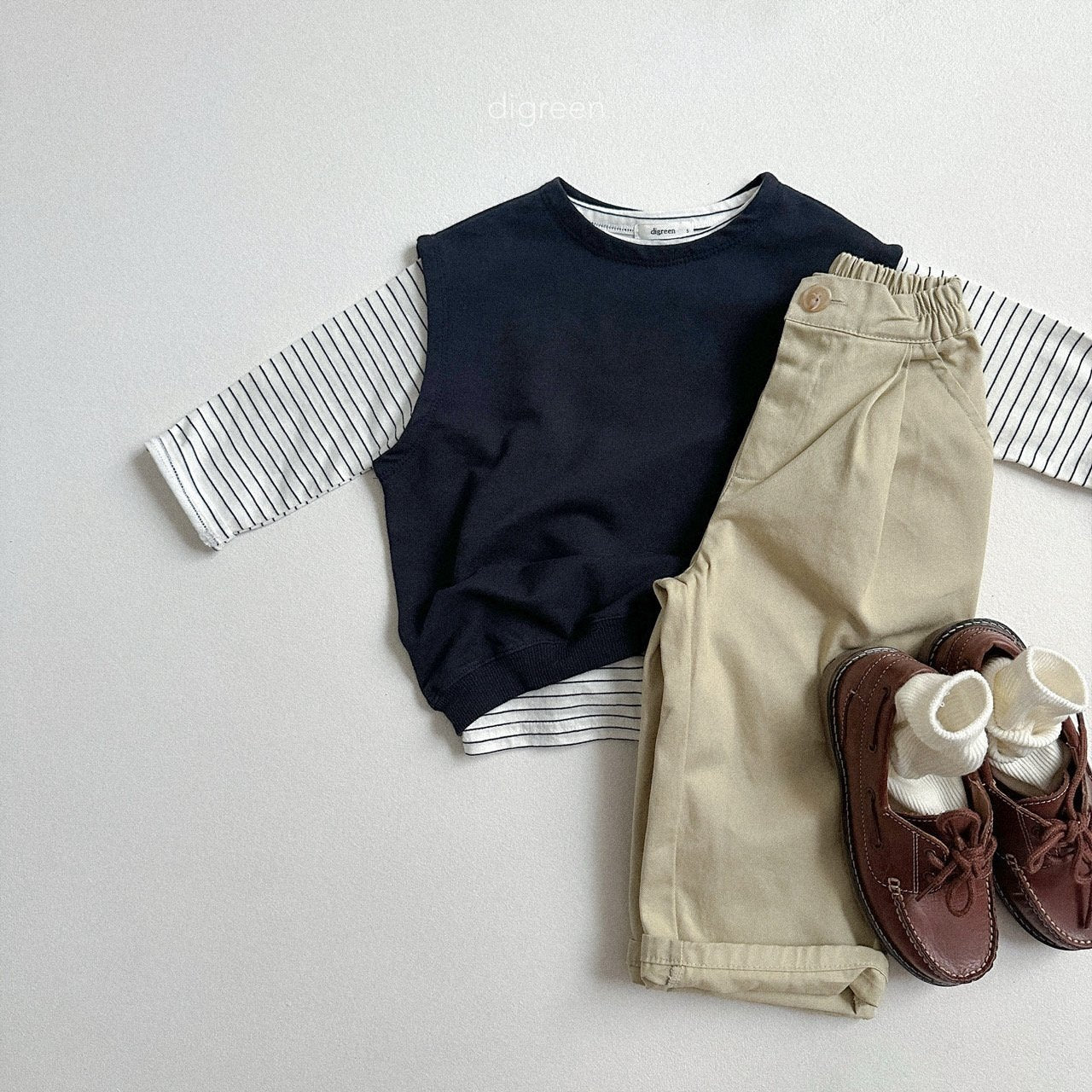 《予約》Olive Socks set /digreen