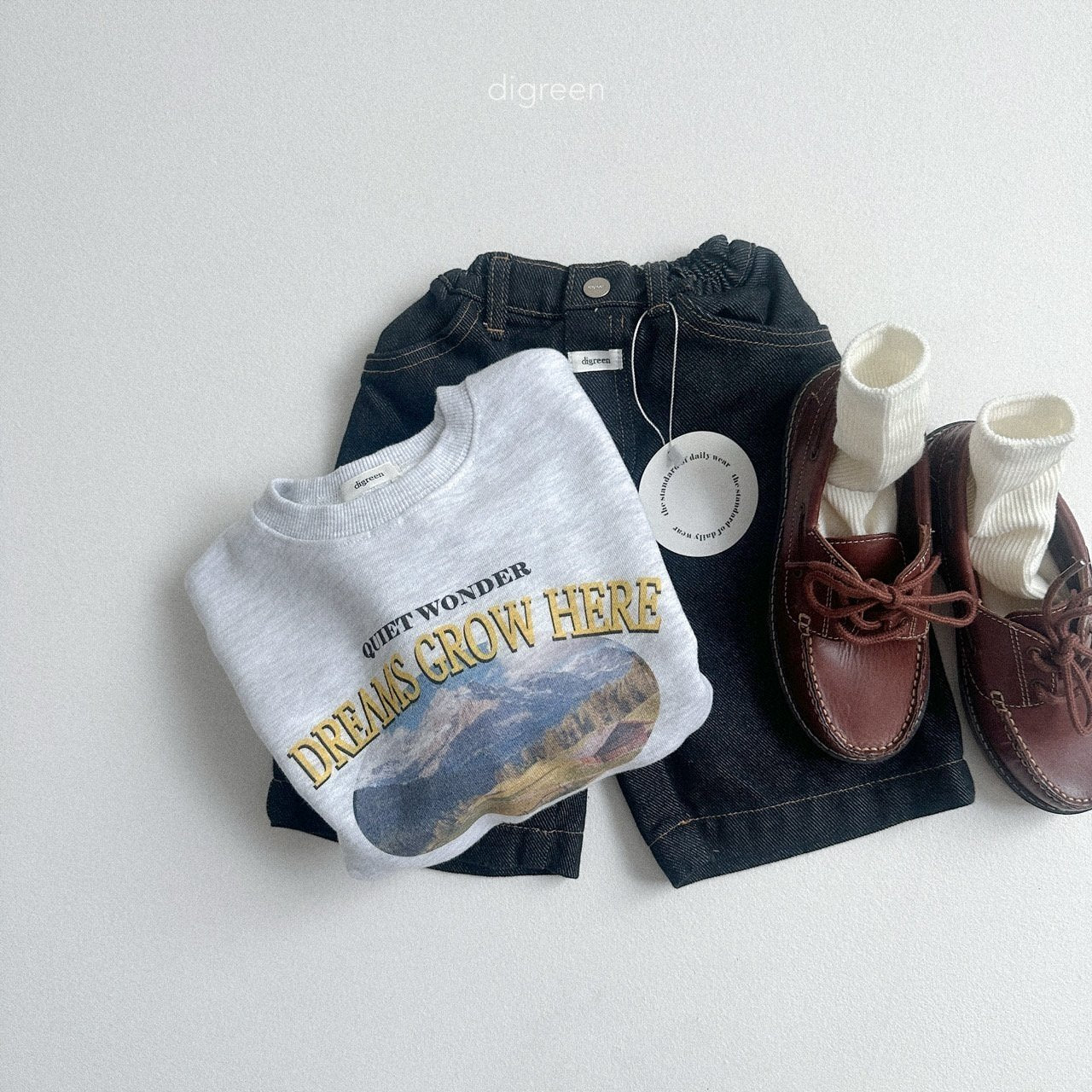 《予約》Olive Socks set /digreen