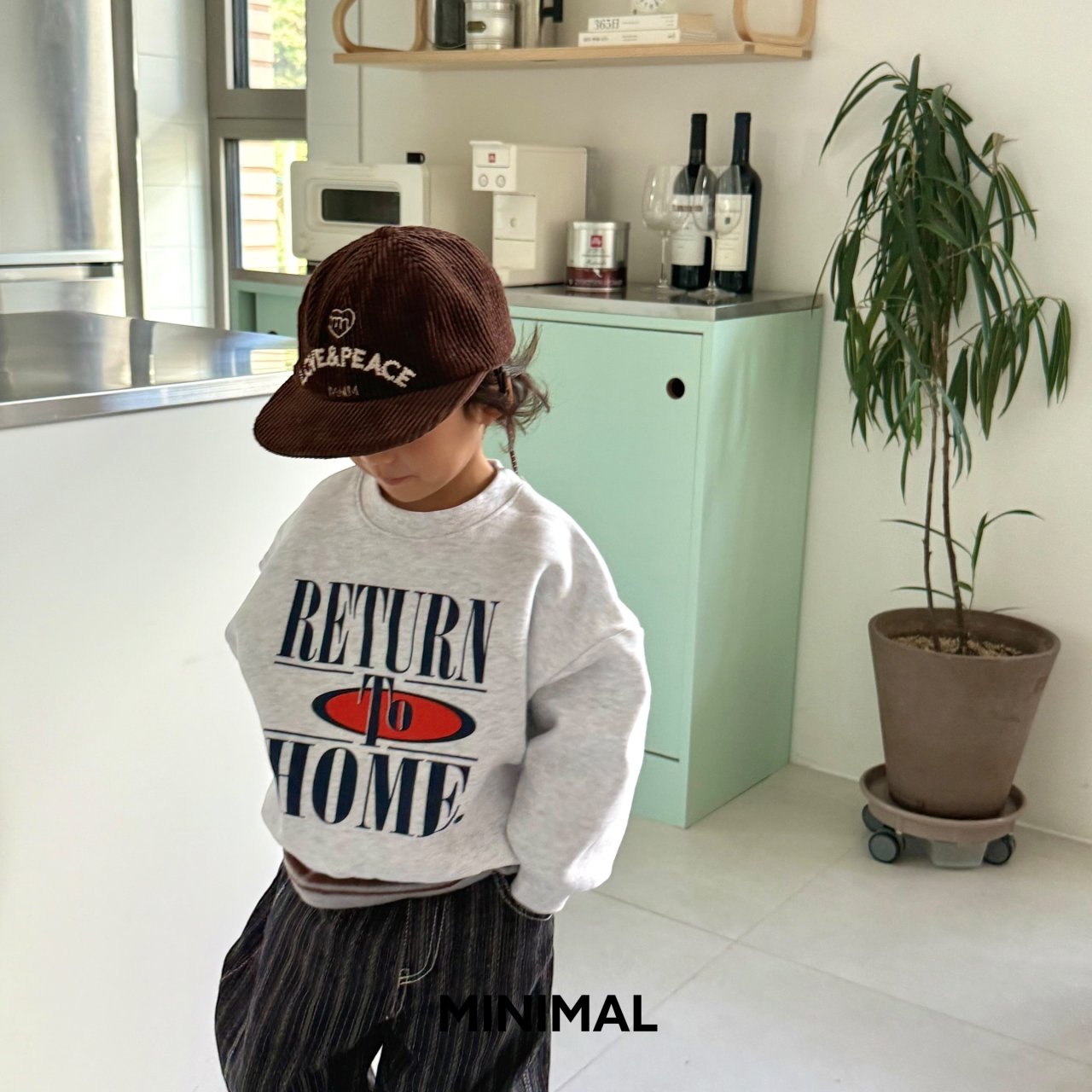 《予約》Winter Stripe Dart Pants / MINIMAL