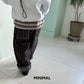 《予約》Winter Stripe Dart Pants / MINIMAL