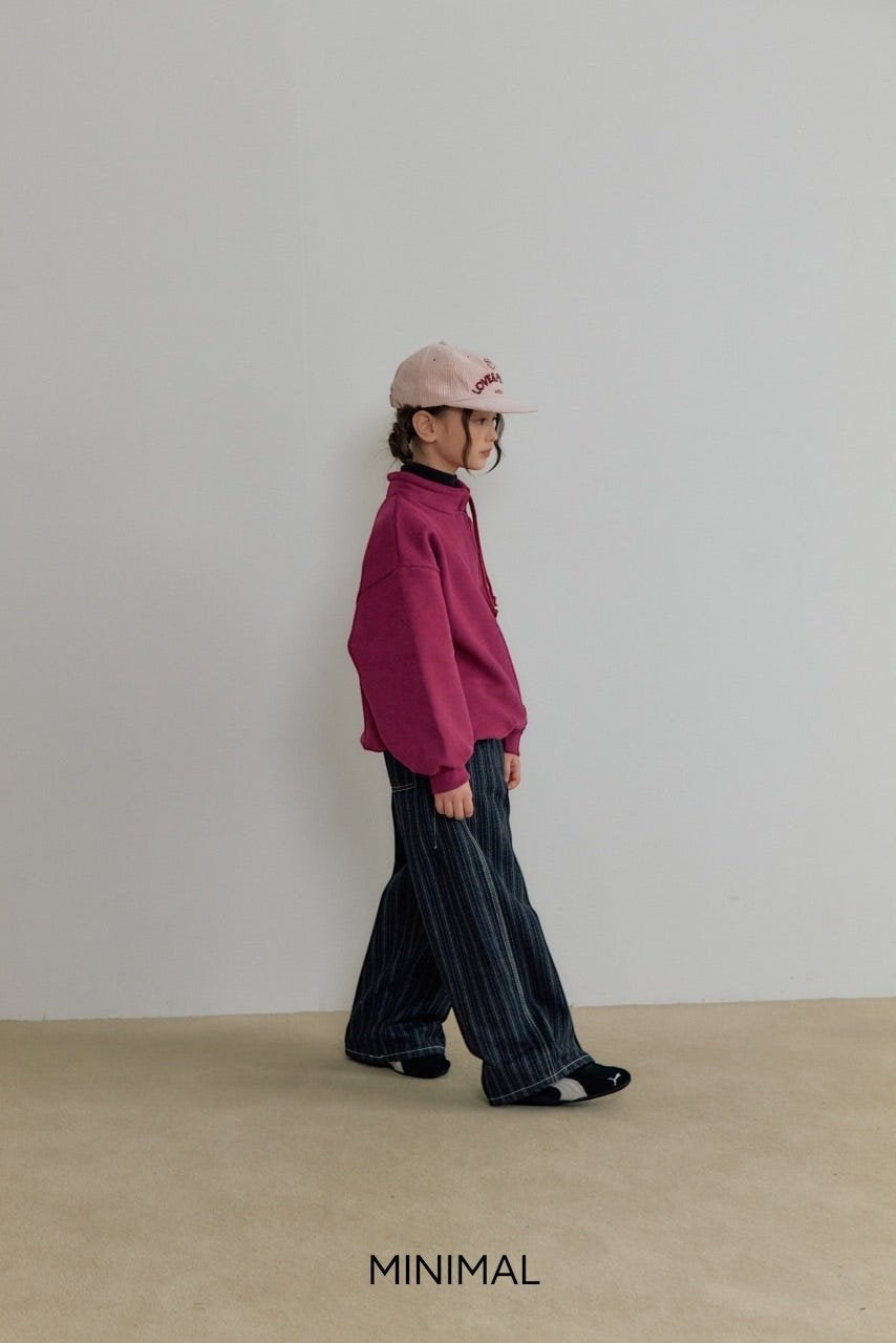 《予約》Winter Stripe Dart Pants / MINIMAL
