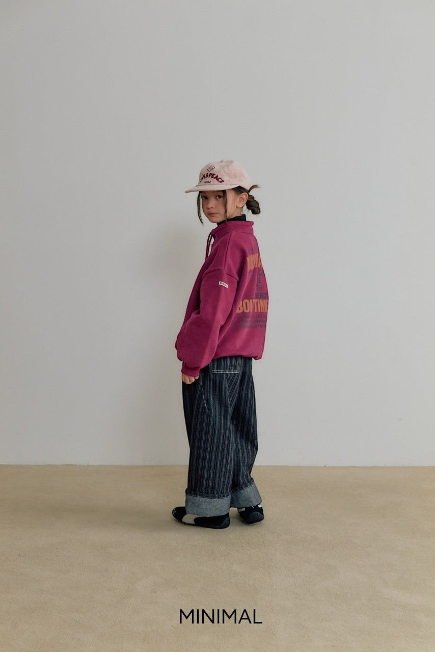 《予約》Winter Stripe Dart Pants / MINIMAL