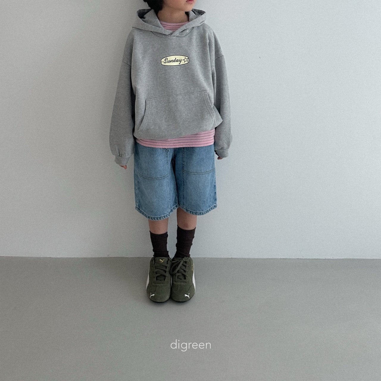 《予約》Olive Socks set /digreen