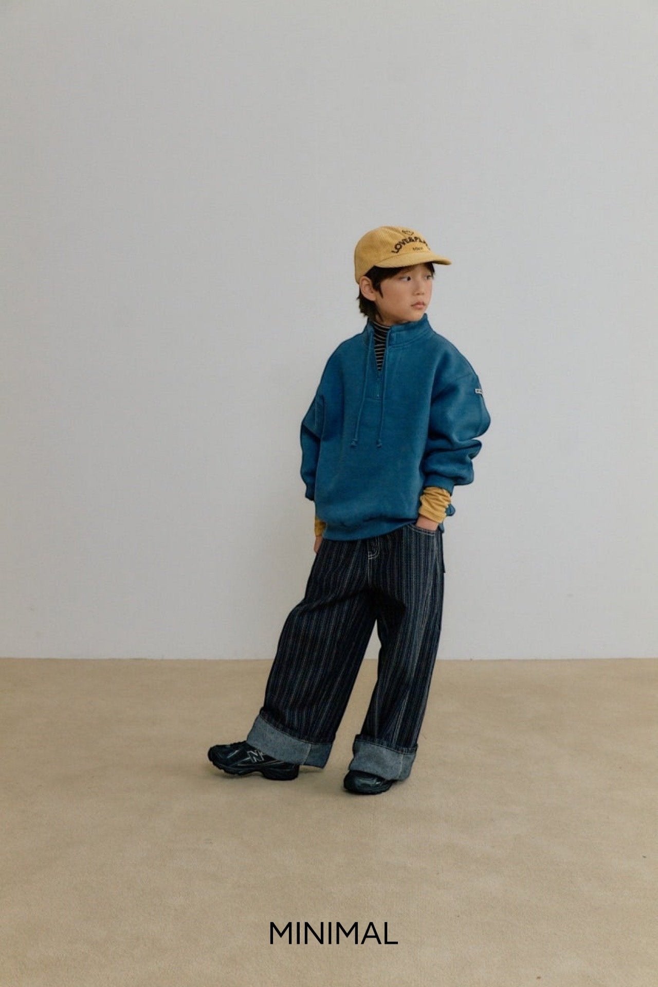 《予約》Winter Stripe Dart Pants / MINIMAL