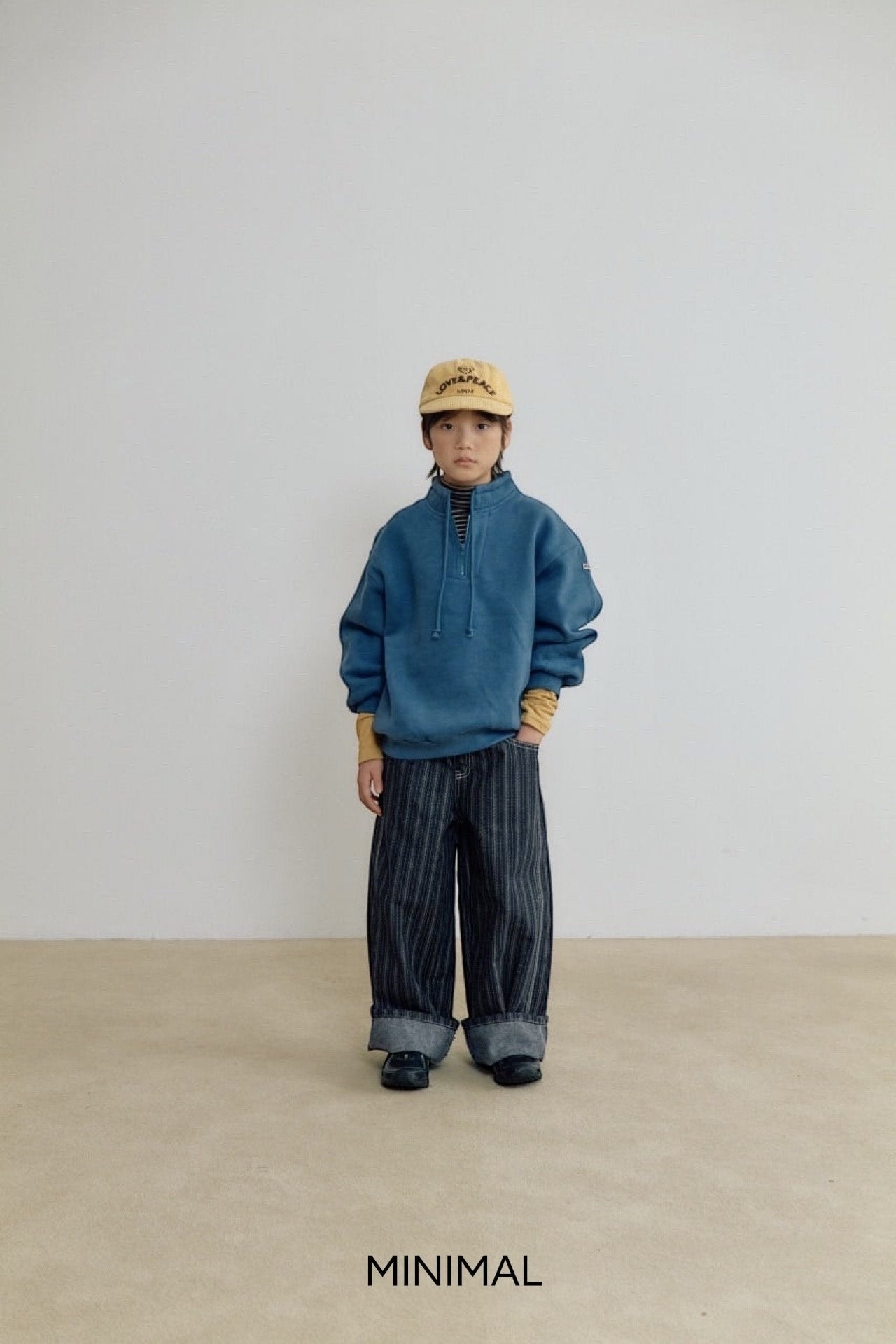 《予約》Winter Stripe Dart Pants / MINIMAL