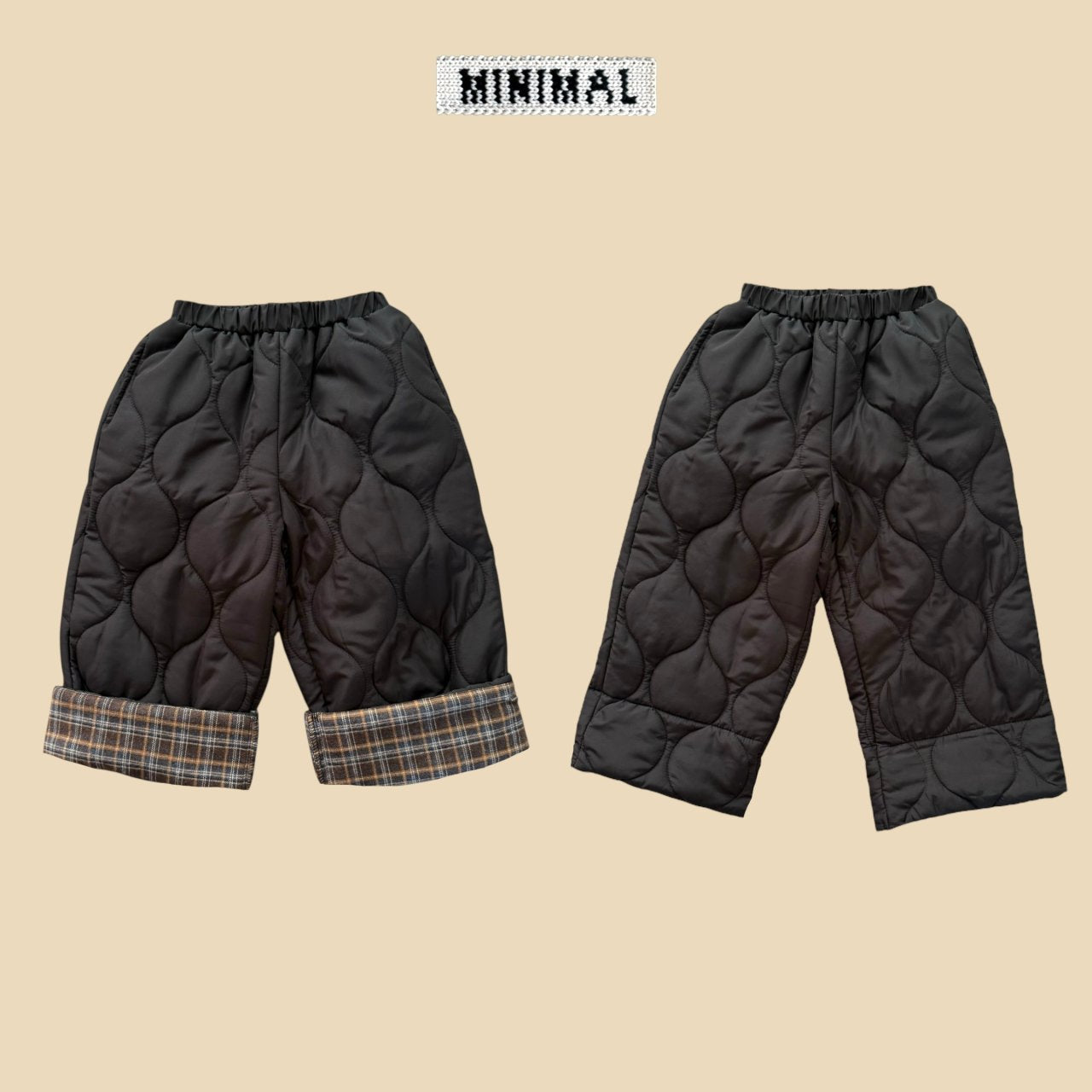 《予約》Quilted Pants / MINIMAL