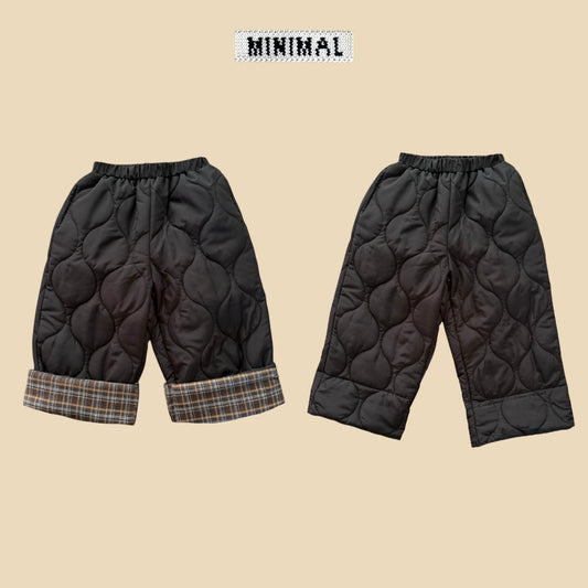 《予約》Quilted Pants / MINIMAL