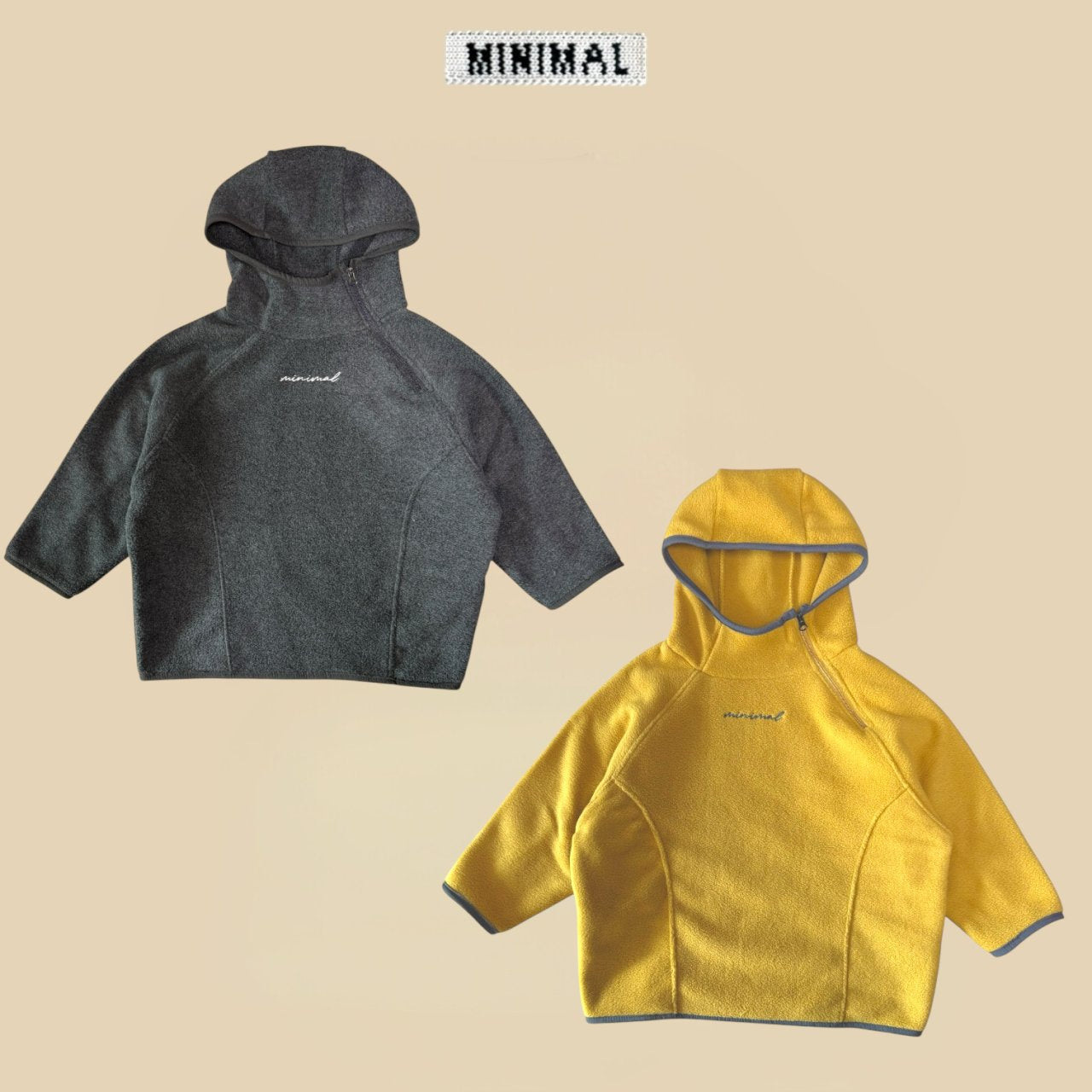 《予約》Polar Diagonal Anorak / MINIMAL（adultまで）