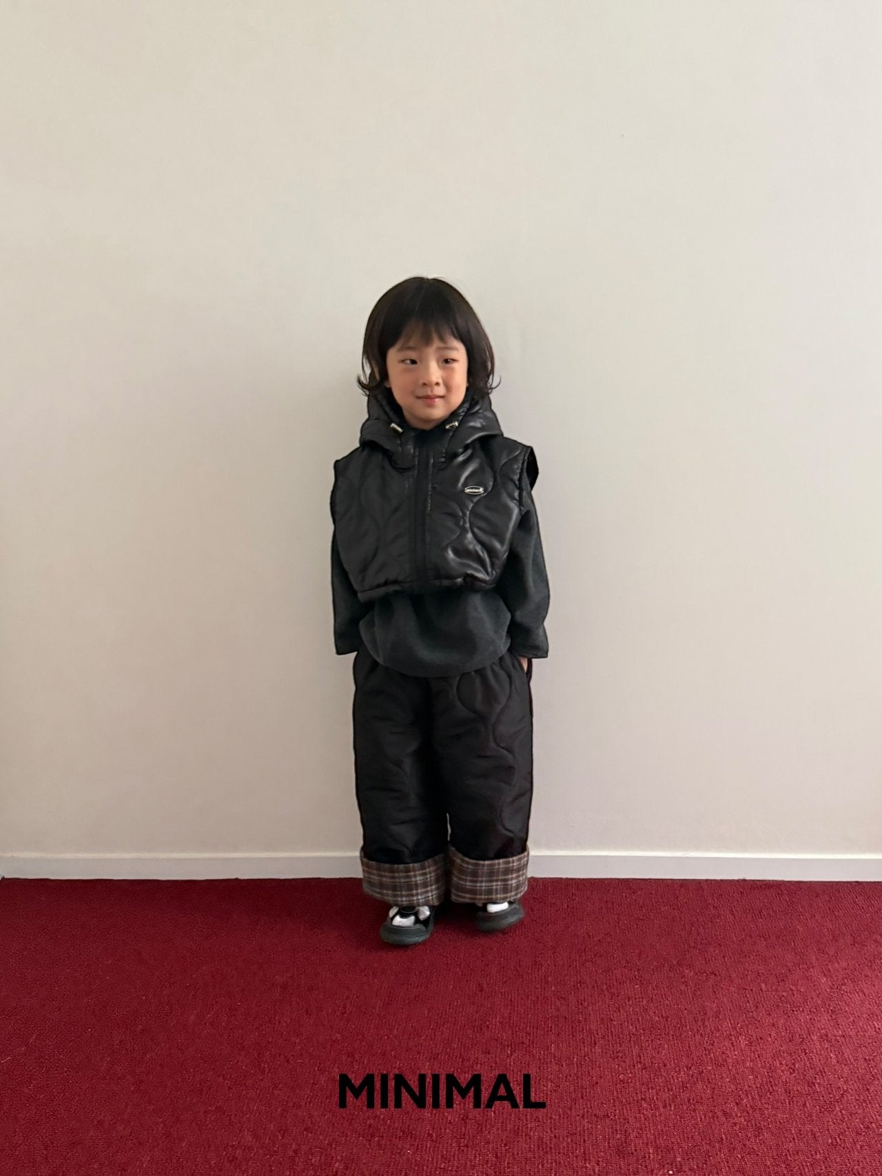 《予約》Polar Diagonal Anorak / MINIMAL（adultまで）