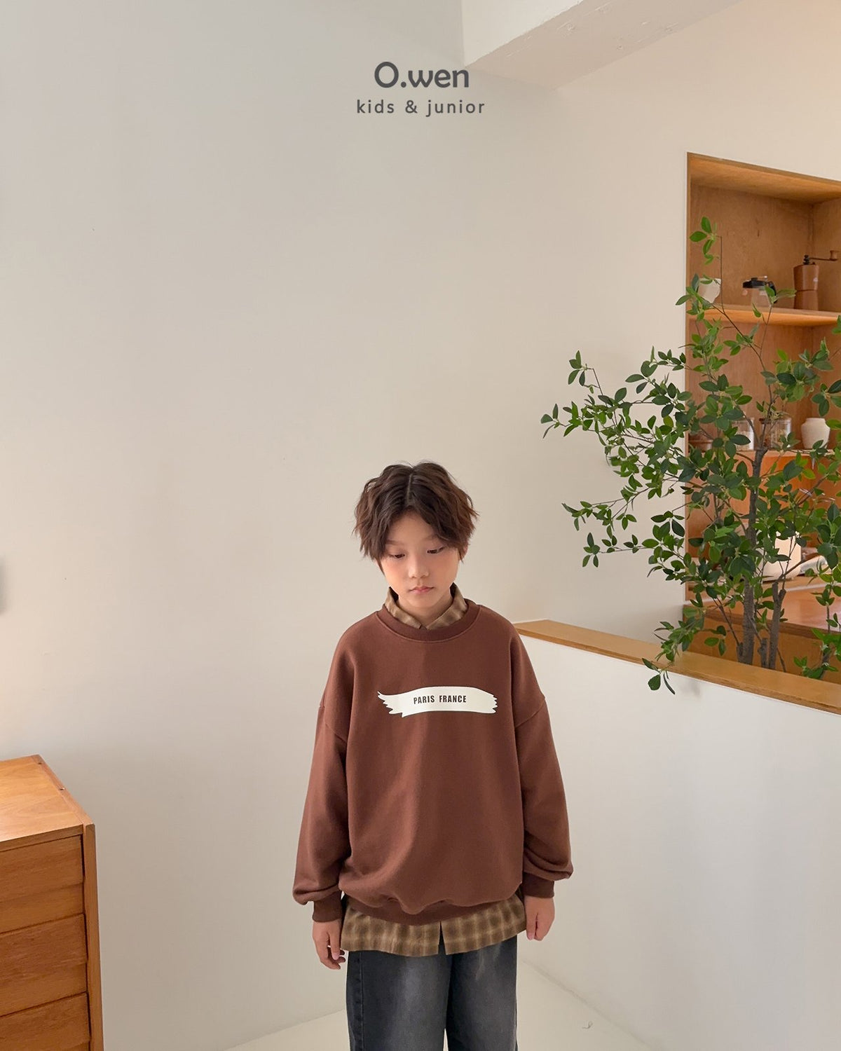 《予約》Paris Sweatshirt / O.wen