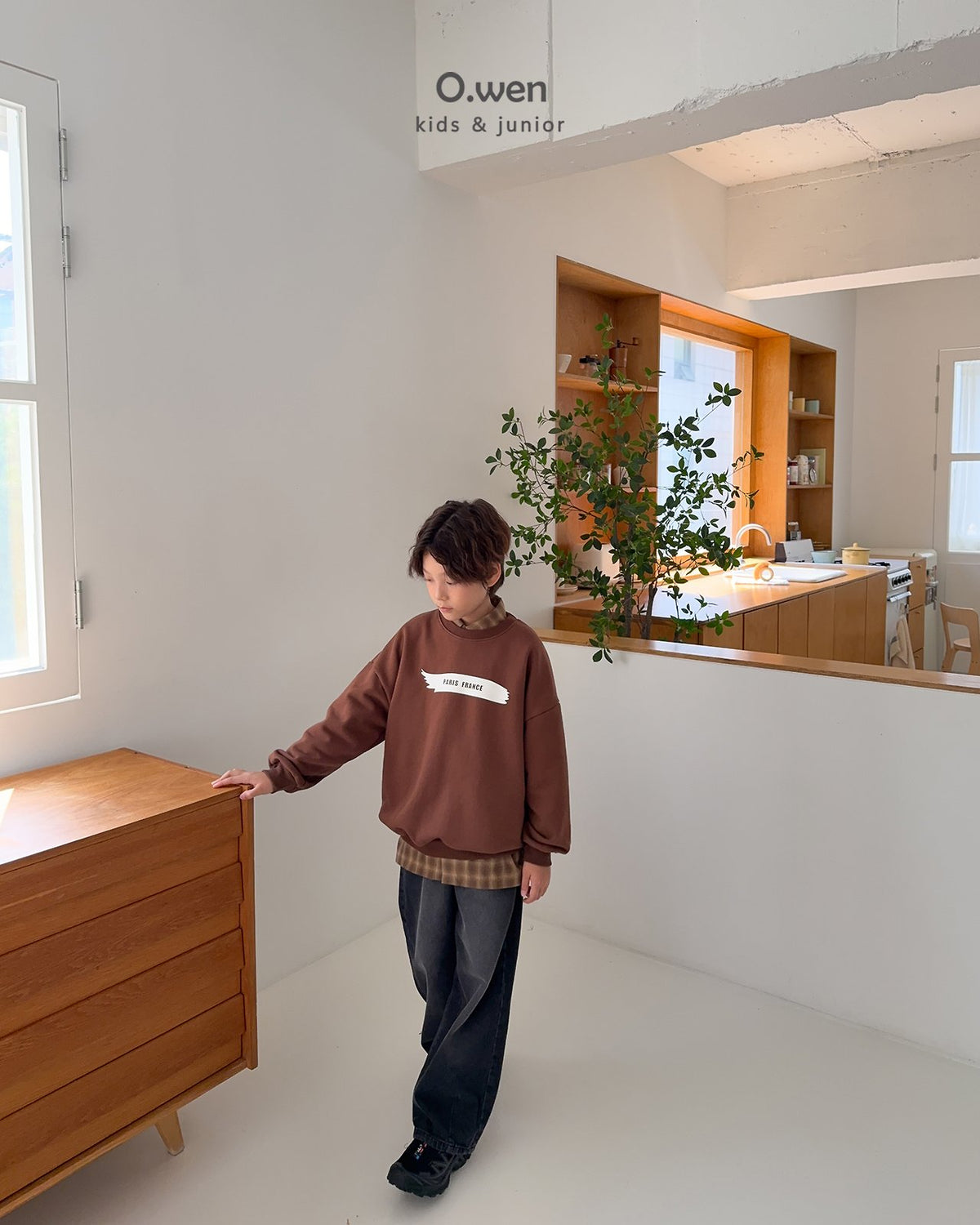《予約》Paris Sweatshirt / O.wen