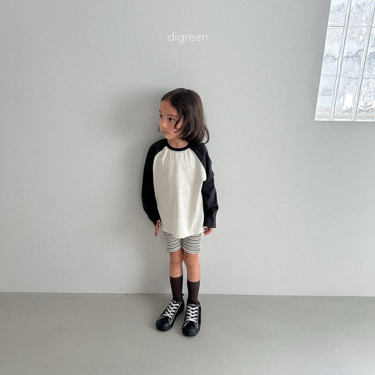 《即納》Slit Raglan Tee