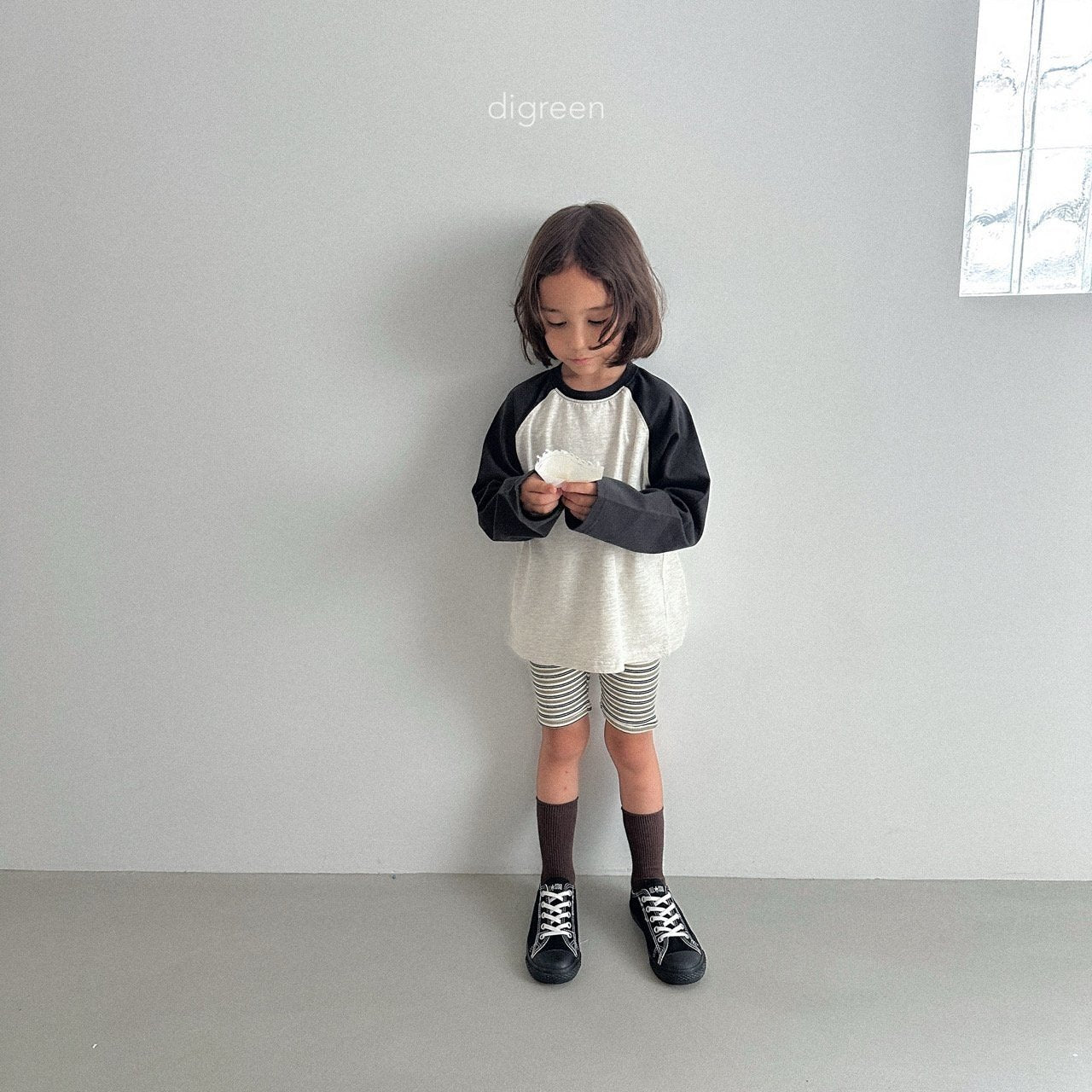 《即納》Slit Raglan Tee