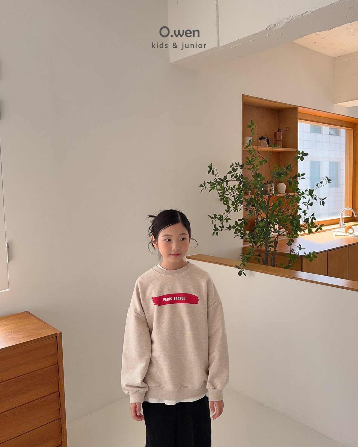《予約》Paris Sweatshirt / O.wen