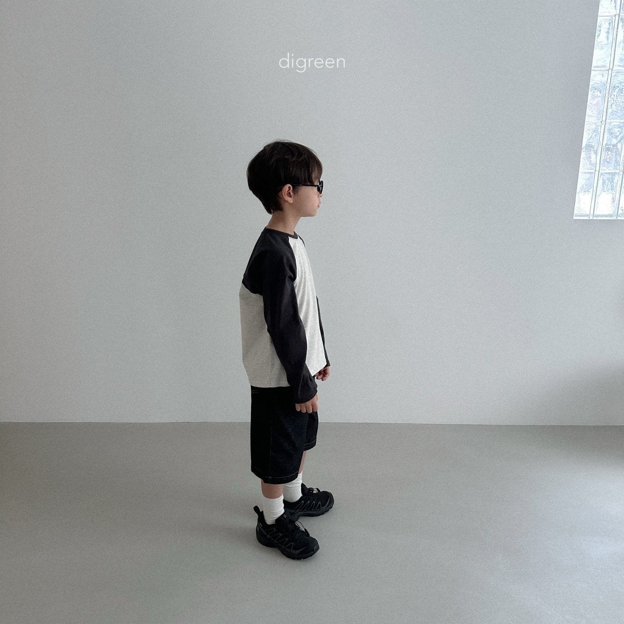 《即納》Slit Raglan Tee