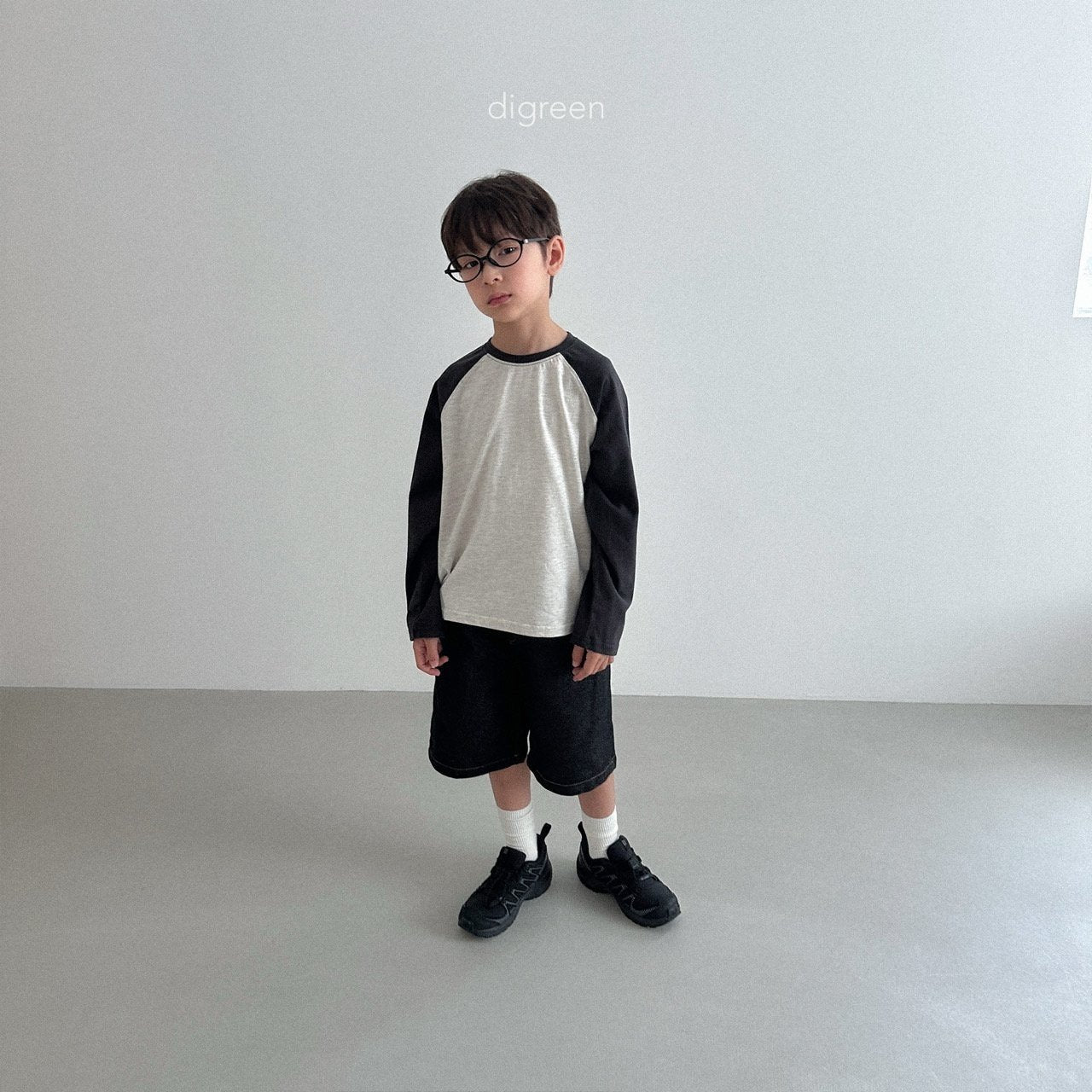《即納》Slit Raglan Tee