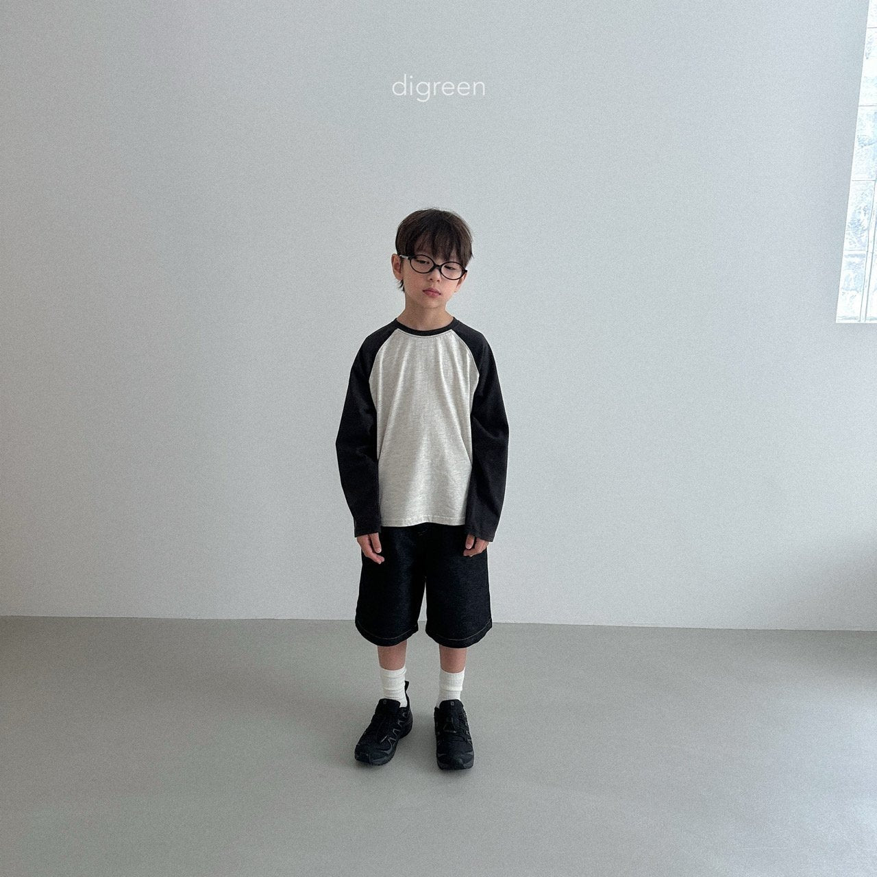 《即納》Slit Raglan Tee