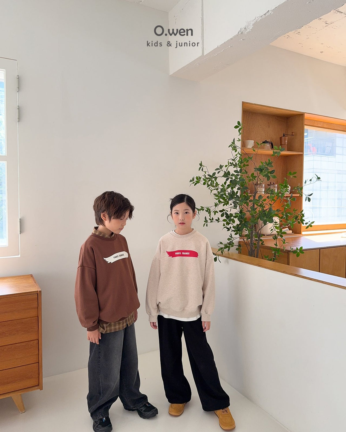 《予約》Paris Sweatshirt / O.wen