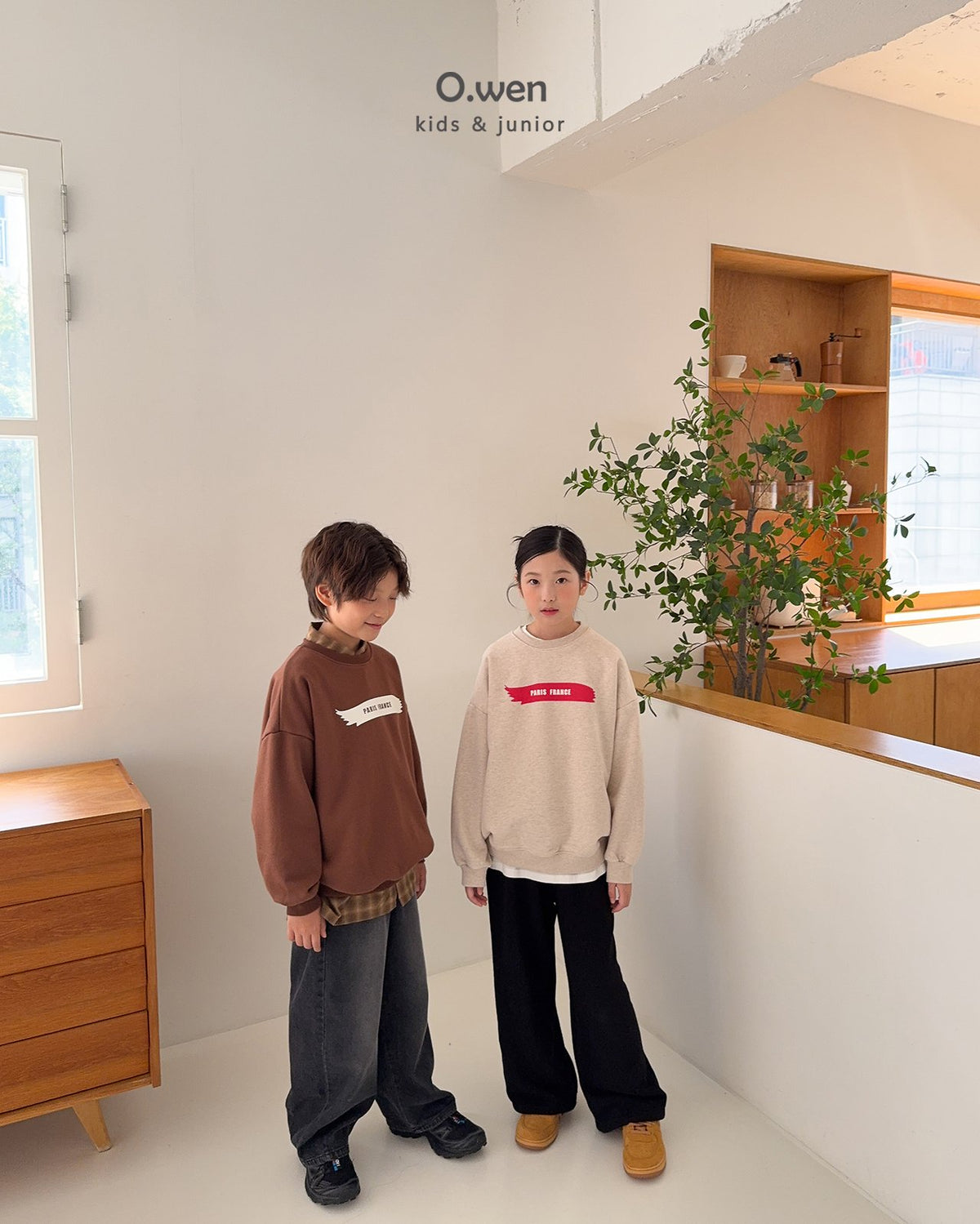 《予約》Paris Sweatshirt / O.wen