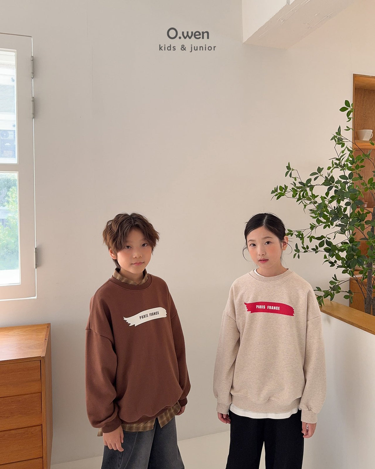 《予約》Paris Sweatshirt / O.wen