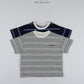 《予約》Studio Stripe Tee / O.wen