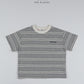 《予約》Studio Stripe Tee / O.wen