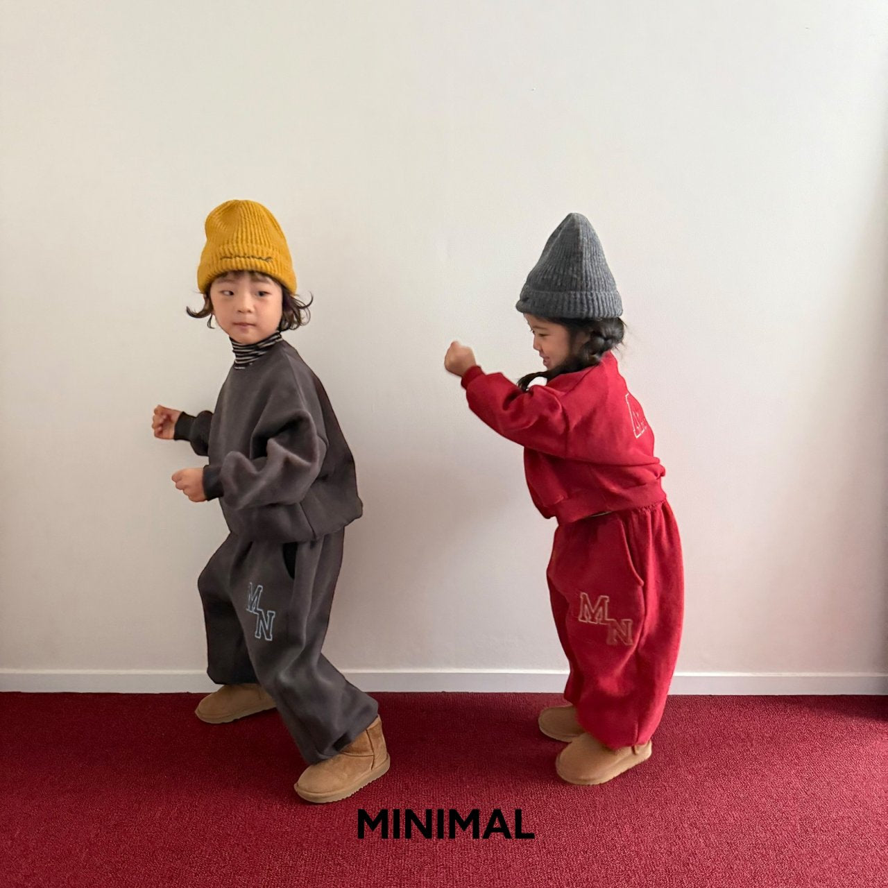 《予約》MN Embroidered Man to Man / MINIMAL（adultまで）