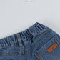 《予約》Painting Bermuda Denim Pants / O.wen