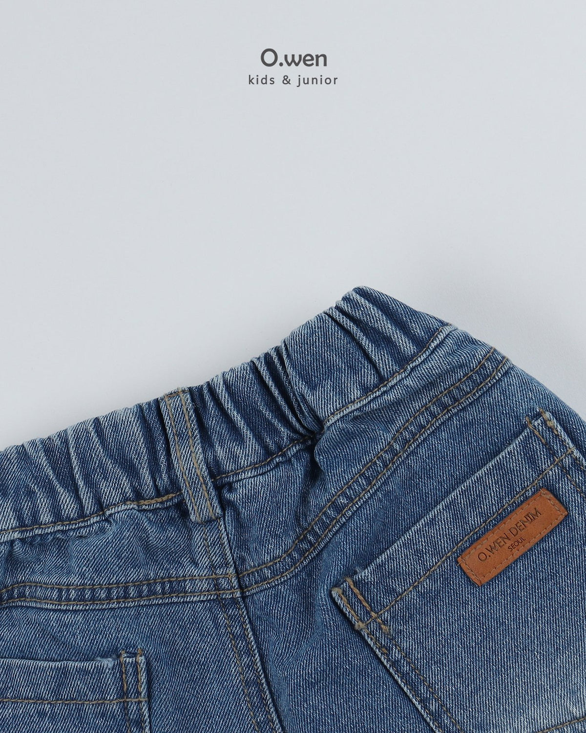 《予約》Painting Bermuda Denim Pants / O.wen