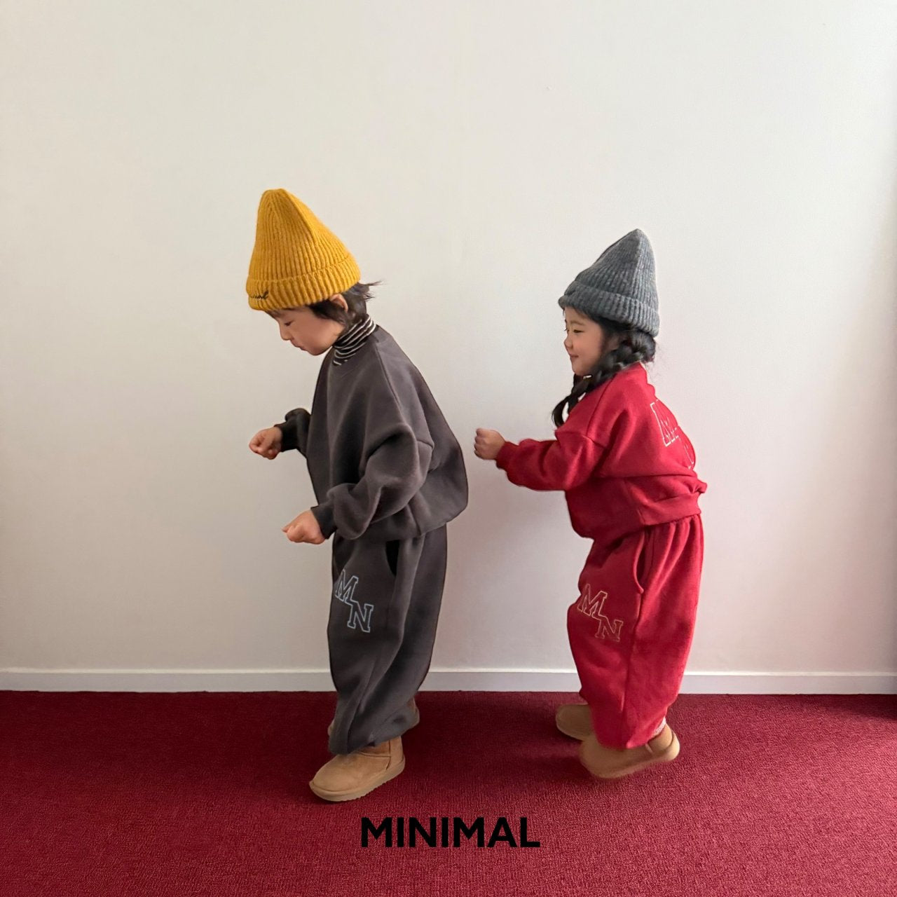 《予約》MN Embroidered Man to Man / MINIMAL（adultまで）