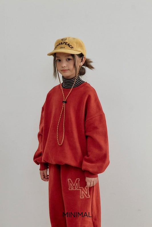 《予約》MN Embroidered Man to Man / MINIMAL（adultまで）