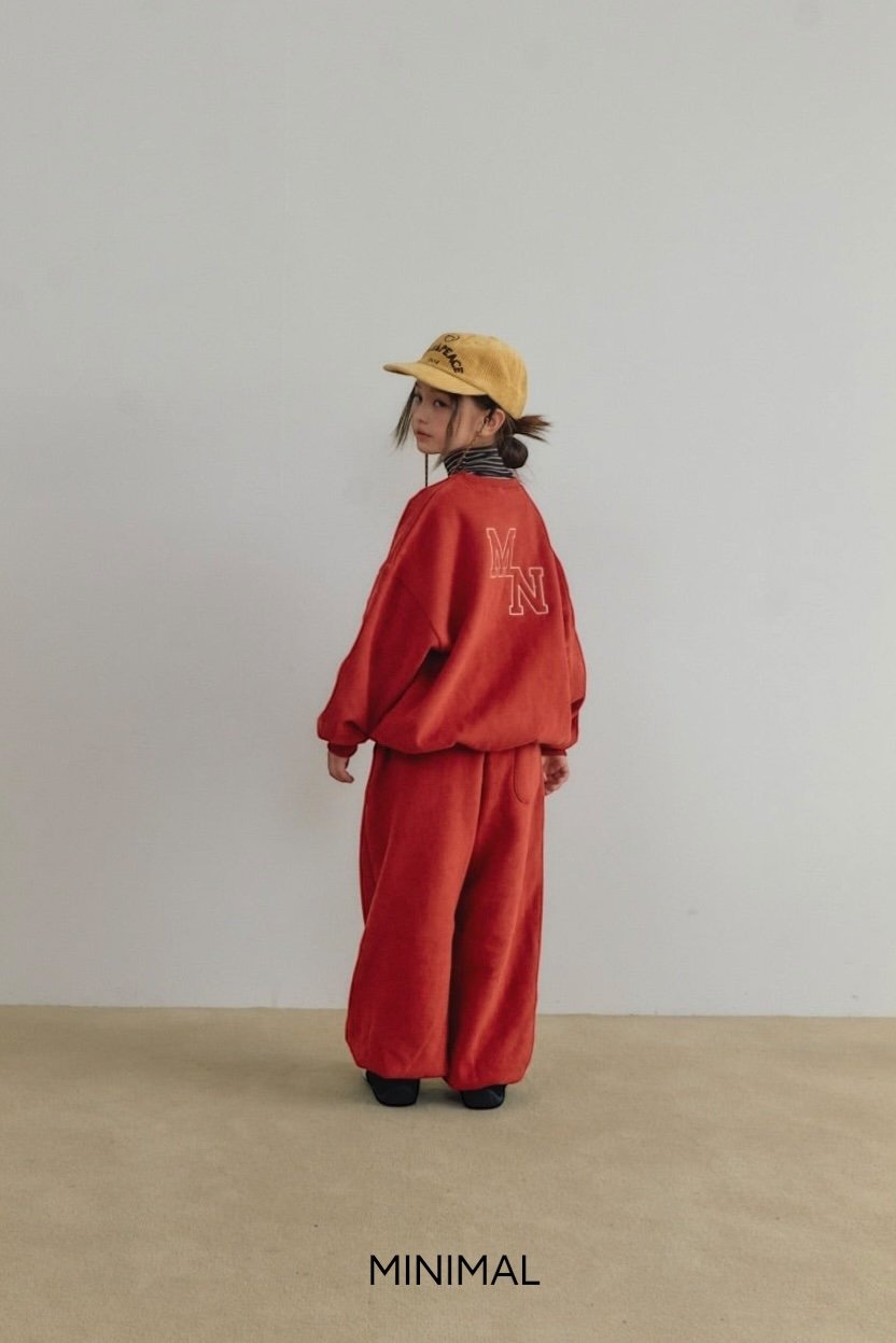 《予約》MN Embroidered Man to Man / MINIMAL（adultまで）