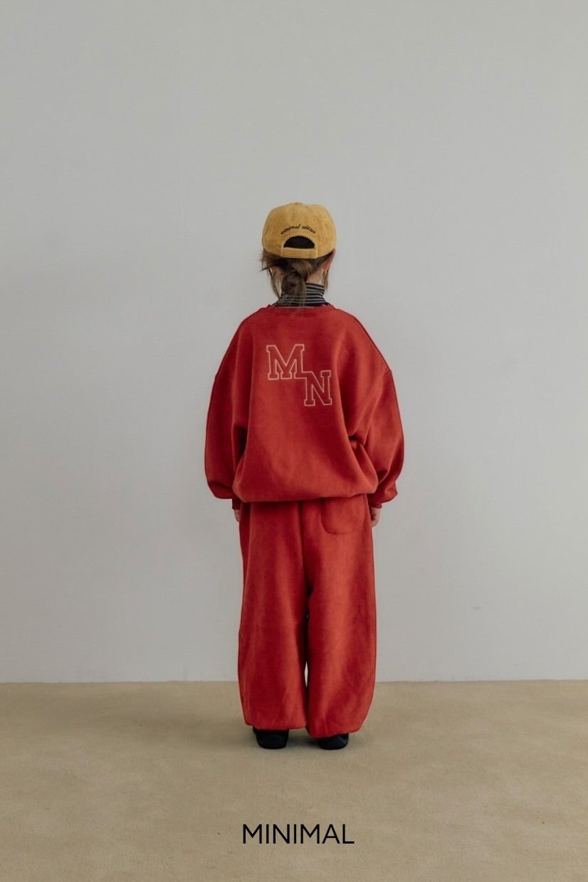 《予約》MN Embroidered Man to Man / MINIMAL（adultまで）