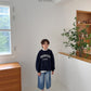 《予約》Painting Bermuda Denim Pants / O.wen