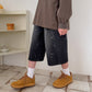 《予約》Painting Bermuda Denim Pants / O.wen